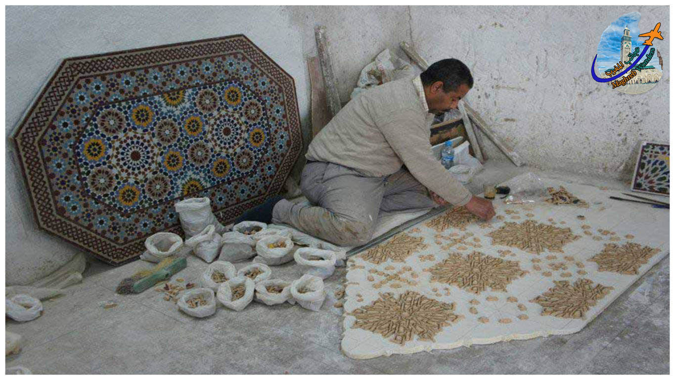 Arte de mosaicos / cerámica